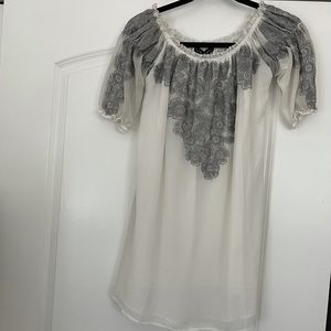 For Love & Lemons off the shoulder mini dress